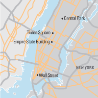 Map of New York City