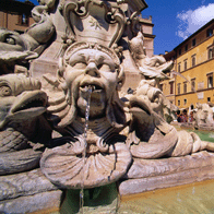 Paris to Rome Educational Tour | Rome Fountain