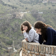Madrid Educational Tour | Students Overlooking Countryside