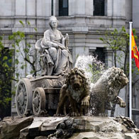 World Youth Day 2011 Paris Lourdes and Madrid Educational Tour | Plaza de Cibeles Madrid