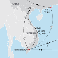 Map of Vietnam Educational Tour