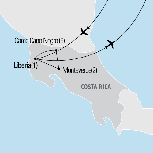 Camps International - Map